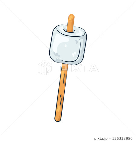 Illustration of marshmallow  136332986