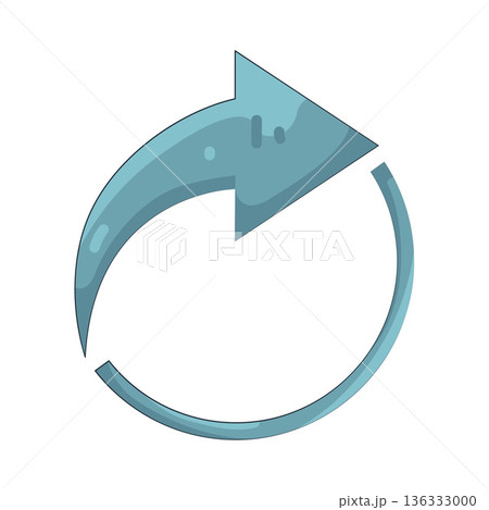 Illustration of forward circleのイラスト素材 [136333000] - PIXTA