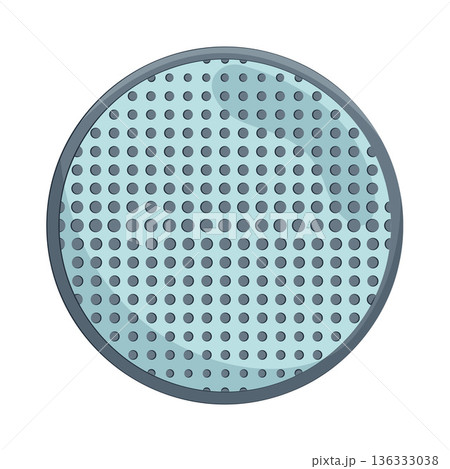 Illustration of dotted circle 136333038