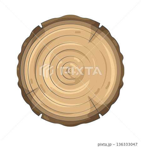 Illustration of tree ring 136333047