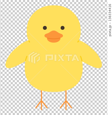 可愛的小雞矢量圖 可愛的小雞矢量圖 136334416