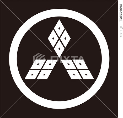 家紋　目結 136334698