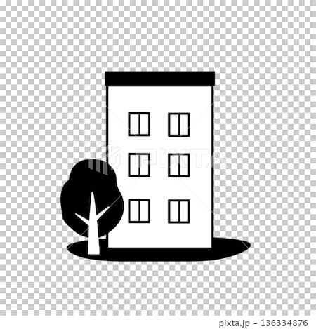 Building material, house illustration, house asset, building Building material, house illustration, house asset, building 136334876