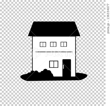 Building material, house illustration, house asset, building Building material, house illustration, house asset, building 136334877