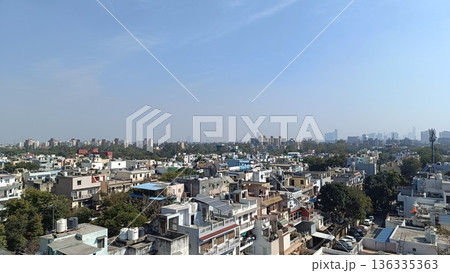 Noida , india - noida aerial view , Picture of aerial view noida feb 8 2026 Noida , india - noida aerial view , Picture of aerial view noida feb 8 2026 136335363
