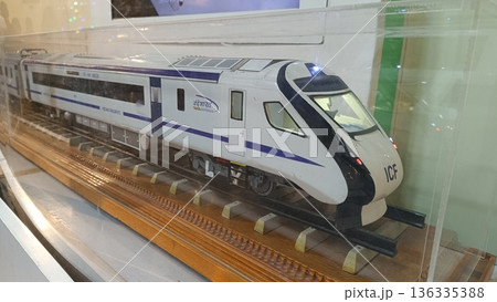 Delhi , india - Miniature Train Model in National Rail Museum, New Delhi, Delhi feb 8 2026 136335388