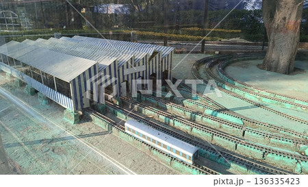 Delhi , india - Miniature Train Model in National Rail Museum, New Delhi, Delhi feb 8 2026 136335423