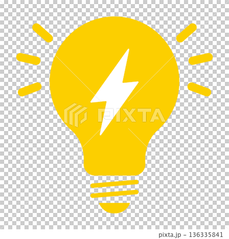 電力圖示插圖 電力圖示插圖 136335841