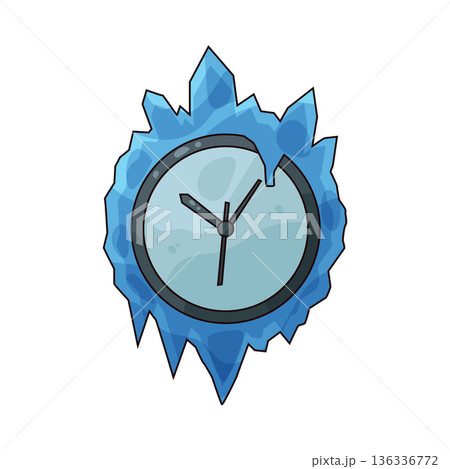 Illustration of Time freeze 136336772