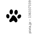 犬の足跡 136337339