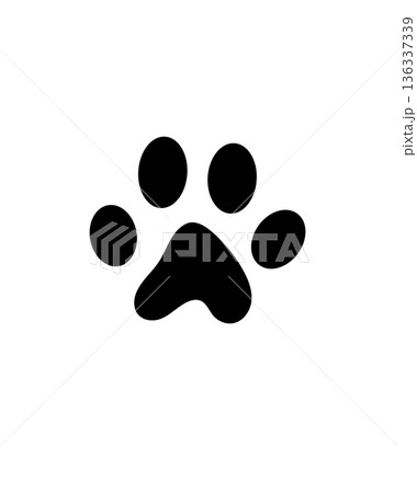 犬の足跡 136337339
