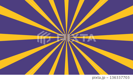 yellow and purple sunburst background 136337703
