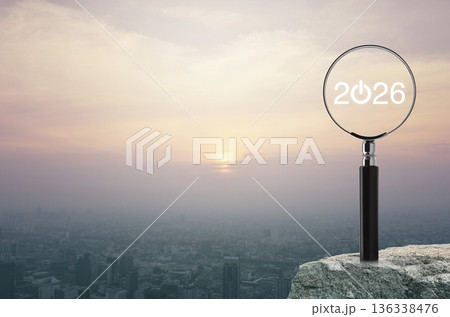 Business happy new year 2026 success concept Business happy new year 2026 success concept 136338476