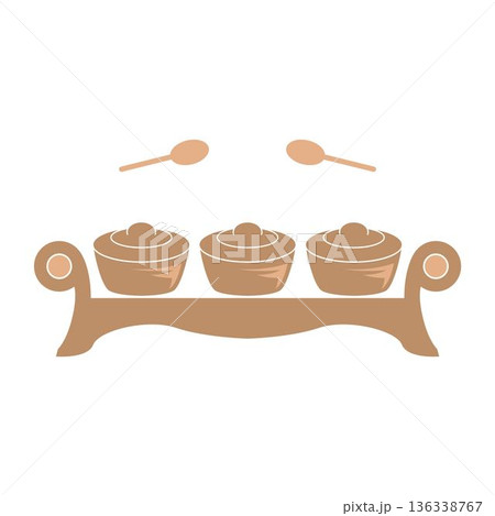 Gamelan traditional Indonesian percussion instrument icon 136338767