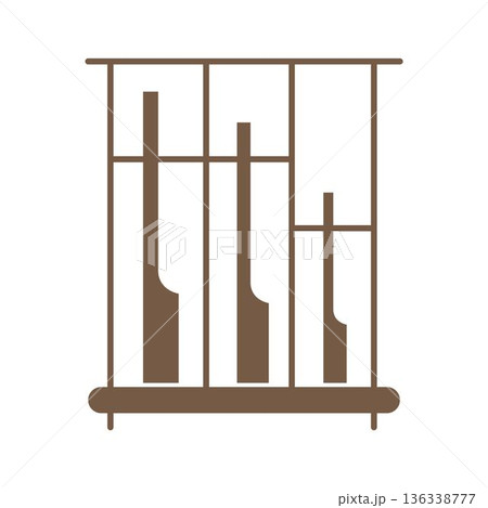 Gamelan traditional Indonesian percussion instrument icon Gamelan traditional Indonesian percussion instrument icon 136338777
