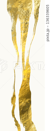Vector White and Gold Design illustration Vector White and Gold Design illustration 136339605