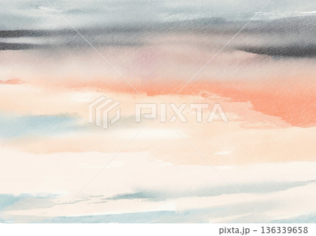 Abstract watercolor misty pastel background vector Abstract watercolor misty pastel background vector 136339658