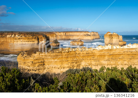 The Razorback Lookout at the Twelve Apostles, Great Ocean Road, Australia The Razorback Lookout at the Twelve Apostles, Great Ocean Road, Australia 136341216