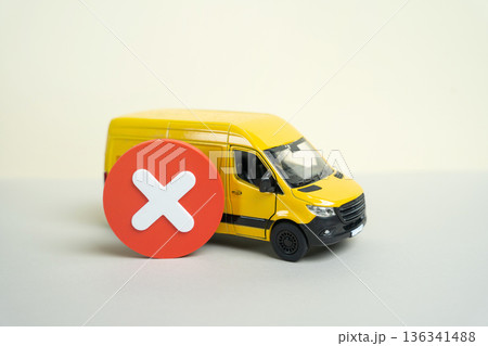 Inability to deliver and supply goods. Lack of drivers or transport. Logistics disruption concept revealing supply chain stress, delivery delays, and operational planning challenges Inability to deliver and supply goods. Lack of drivers or transport. Logistics disruption concept revealing supply chain stress, delivery delays, and operational planning challenges 136341488