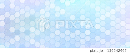 Blue abstract geometric background with hexagons Blue abstract geometric background with hexagons 136342465