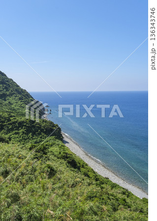 田之尻展望所から見る東シナ海 136343746