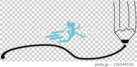 實現目標的路線圖插圖 實現目標的路線圖插圖 136344550