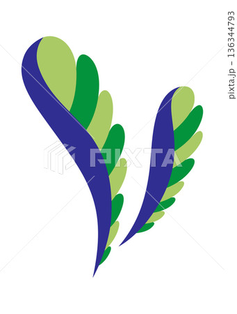 Mexican traditional flower. Ethnic embroidery decoration. Ornate folk graphic, wallpaper element. Festive mexican floral motif. Vector illustration Mexican traditional flower. Ethnic embroidery decoration. Ornate folk graphic, wallpaper element. Festive mexican floral motif. Vector illustration 136344793