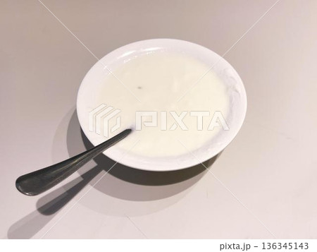 a bowl of macini on the table 136345143