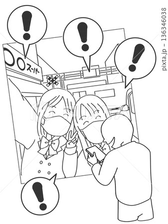 顔ははっきり写っていないけど、その画像、ネットにあげても大丈夫ですか？ 136346038