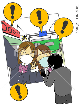 顔ははっきり写っていないけど、その画像、ネットにあげても大丈夫ですか？ 136346040