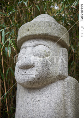 Buddhist statue in Haedong Yonggungsa Buddhist temple in Gijang-gun in Busan, South Korea Buddhist statue in Haedong Yonggungsa Buddhist temple in Gijang-gun in Busan, South Korea 136346449