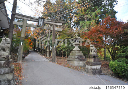 近江 故宮神社の紅葉 近江 故宮神社の紅葉 136347330