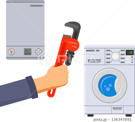 Plumbing Service Concept 136347691