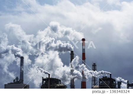 石巻工業港　石巻市　工業地帯 136348324