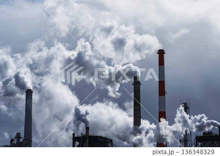 石巻工業港　石巻市　工業地帯 136348329