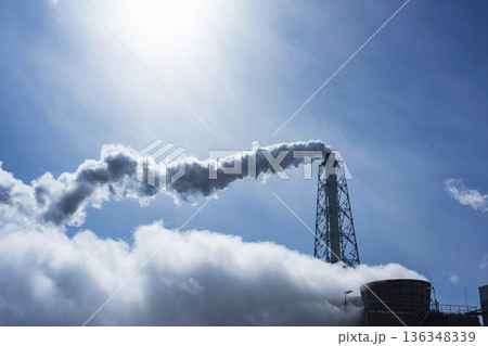 石巻工業港　石巻市　工業地帯 136348339