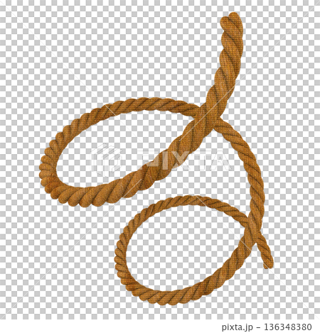 knot on a cord knot on a cord 136348380