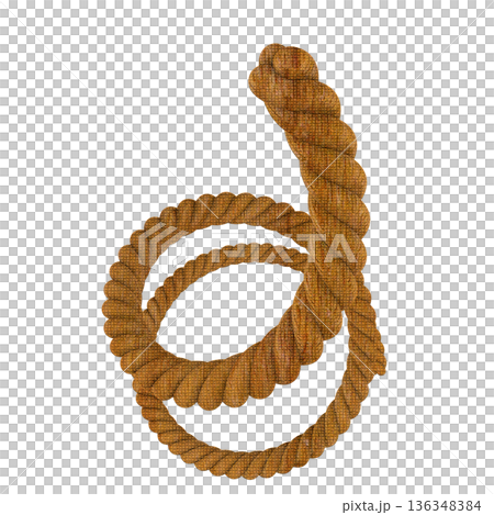 knot isolated on white background knot isolated on white background 136348384
