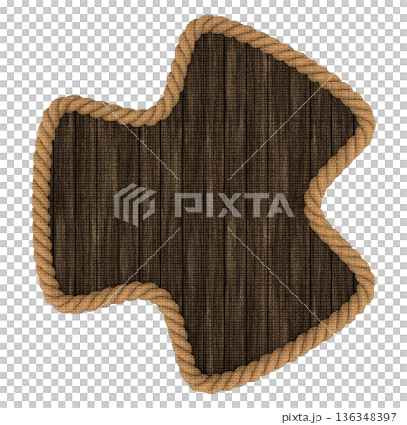 empty wooden frame of burlap sack empty wooden frame of burlap sack 136348397