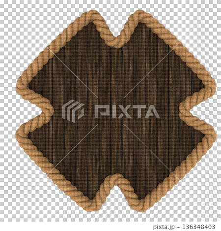 wooden heart isolated on white 136348403