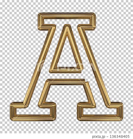 vector set of letter A vector set of letter A 136348405