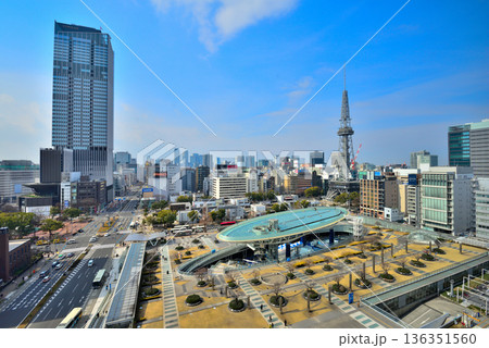 《愛知県》名古屋都市風景　栄の風景 136351560