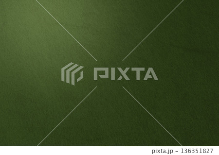 抹茶色の和紙と緑の質感背景素材 136351827