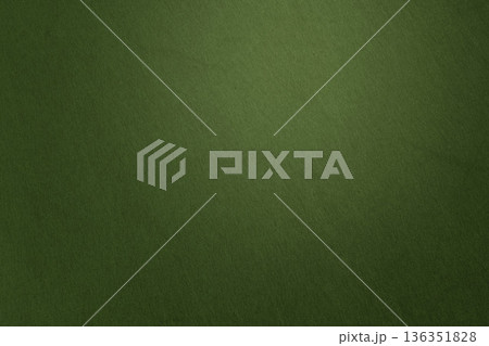 抹茶色の和紙と緑の質感背景素材 136351828