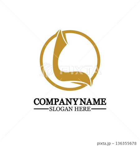 Letter L logo icon design template elements Letter L logo icon design template elements 136355678