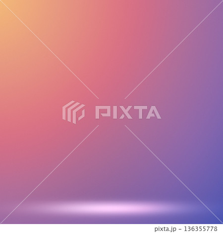 Soft multicolor studio stage background Soft multicolor studio stage background 136355778