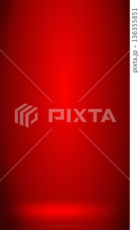 Deep red studio stage background 136355851