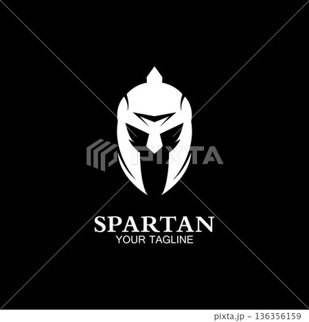 spartan logo icon designs vector 136356159