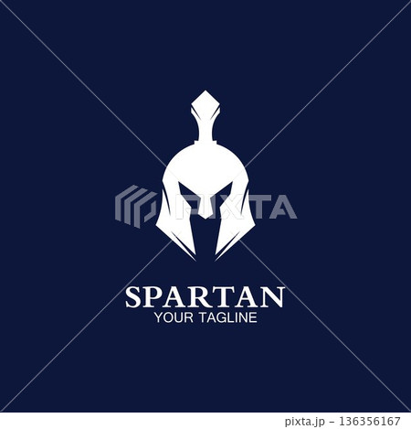 spartan logo icon designs vector 136356167