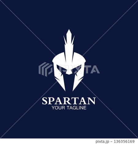 spartan logo icon designs vector 136356169